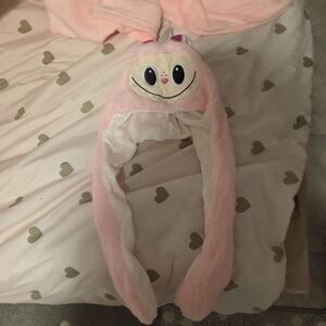 Cute Pink Labubu Hat